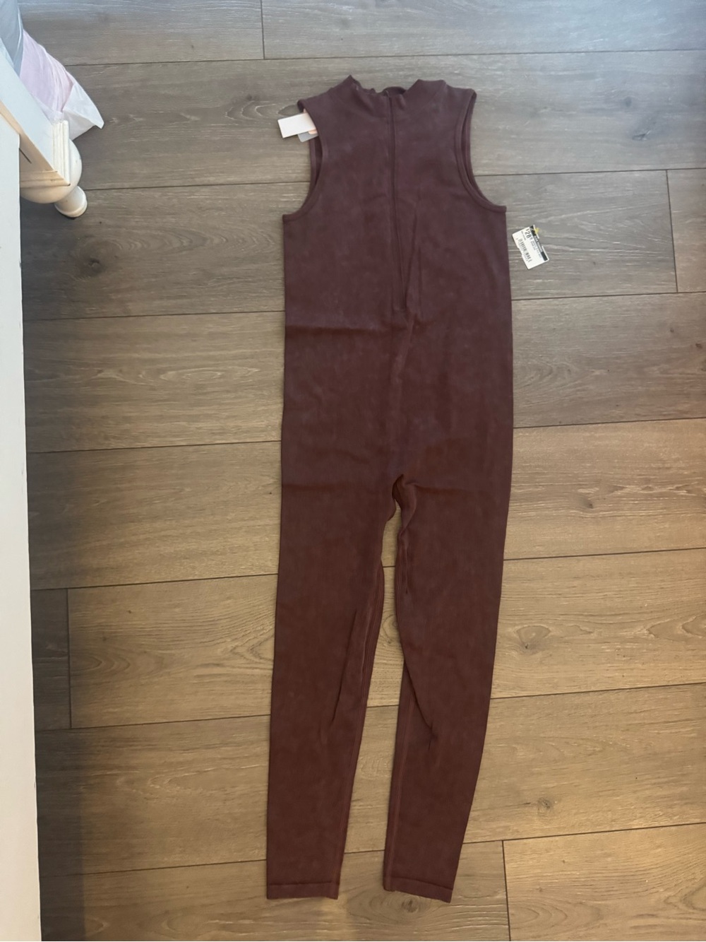 Sleeveless Jumpsuit in Brown